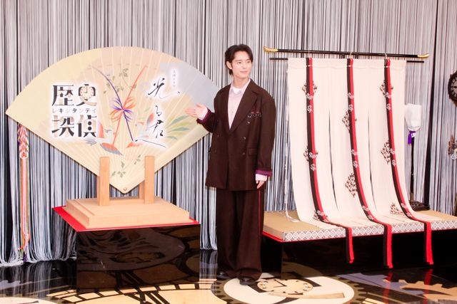 美しすぎる一条天皇役で人気！塩野瑛久『歴史探偵「光る君へコラボスペシャル2 源氏物語」』取材会の様子（5枚目）