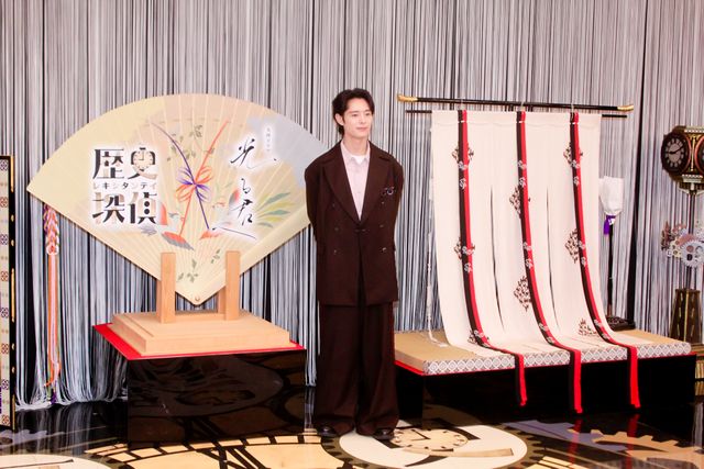 美しすぎる一条天皇役で人気！塩野瑛久『歴史探偵「光る君へコラボスペシャル2 源氏物語」』取材会の様子（6枚目）