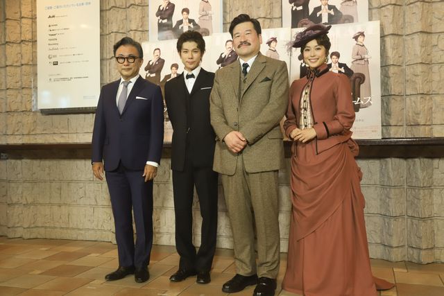 柿澤勇人、佐藤二朗、広瀬アリスらが熱演!舞台「愛と哀しみのシャーロック・ホームズ」:フォトギャラリー