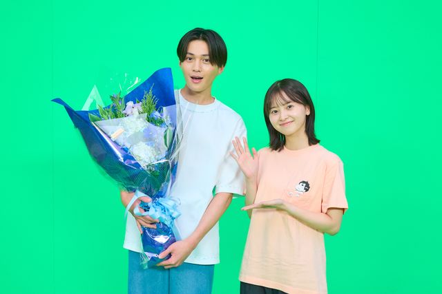 飯沼愛＆八木勇征クランクアップの様子2バージョン「南くんが恋人!?」：フォトギャラリー