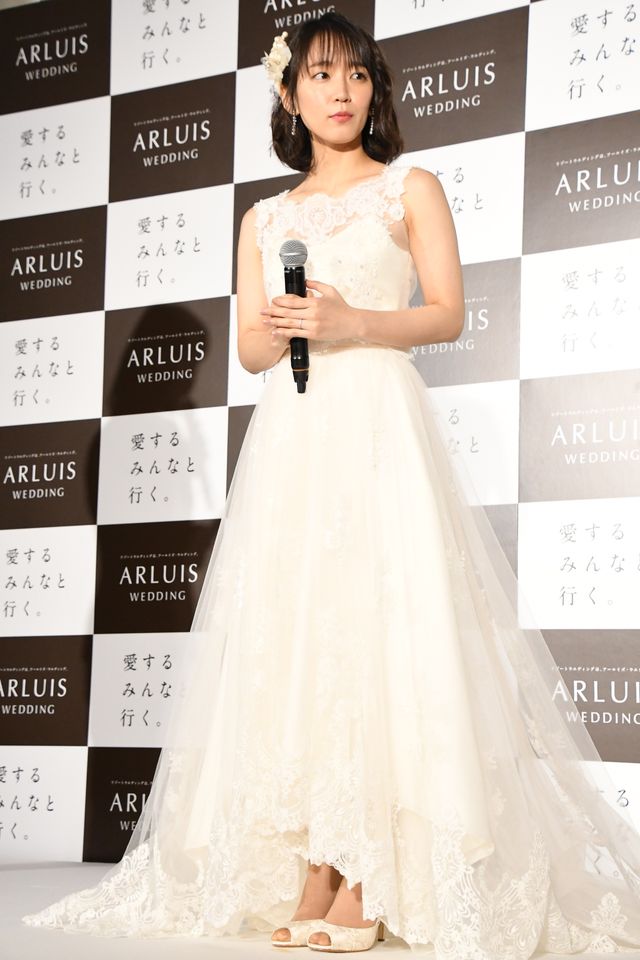 美品 ウェディングドレス　WITH A WHITE 吉岡里帆 美品 ウェディングドレス WITH A WHITE 吉岡里帆 - メルカリ