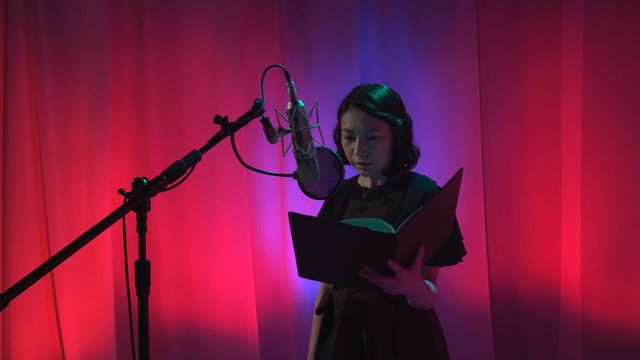 【8枚】人気声優が怪談！迫真の朗読劇（3枚目）