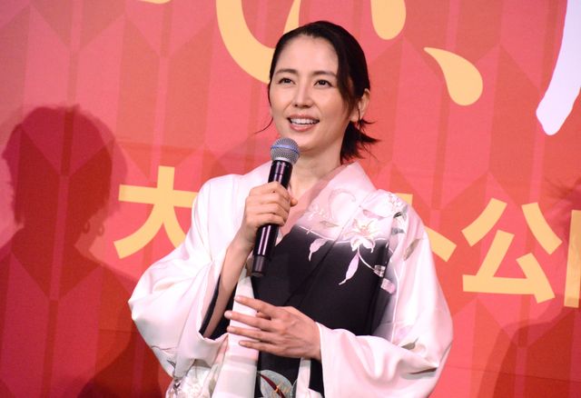 長澤まさみ、着物姿で魅了！高橋海人＆永瀬正敏ら登壇『おーい、応為』初日舞台あいさつ（2枚目）