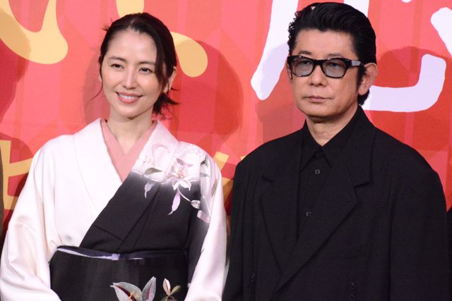 長澤まさみ、着物姿で魅了！高橋海人＆永瀬正敏ら登壇『おーい、応為』初日舞台あいさつ（9枚目）