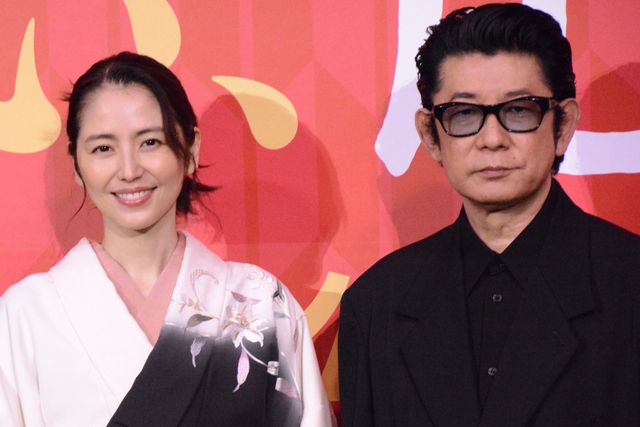 長澤まさみ、着物姿で魅了！高橋海人＆永瀬正敏ら登壇『おーい、応為』初日舞台あいさつ（10枚目）