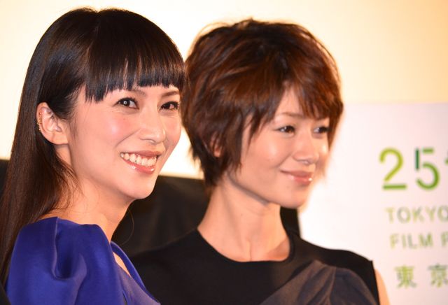 映画『すーちゃん まいちゃん さわ子さん』東京国際映画祭舞台あいさつフォトギャラリー（5枚目）