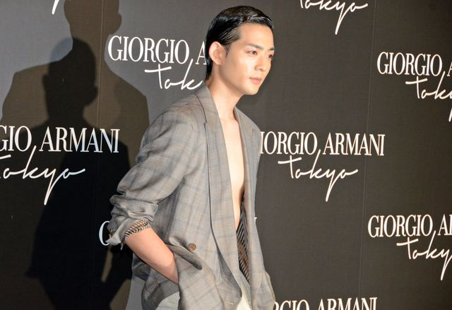 「ジョルジオ アルマーニ」のファッションショーに来場したゲストたち（4枚目）