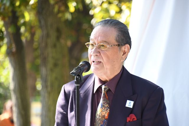 ダン・森次晃嗣＆星司・高峰圭二も駆けつける！ウルトラセブンモニュメント除幕式（7枚目）