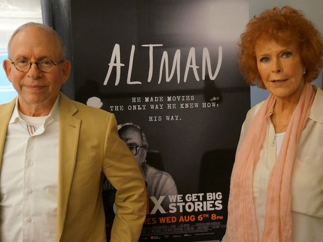 俳優ボブ・バラバンとロバート・アルトマン監督の妻キャサリン・アルトマン