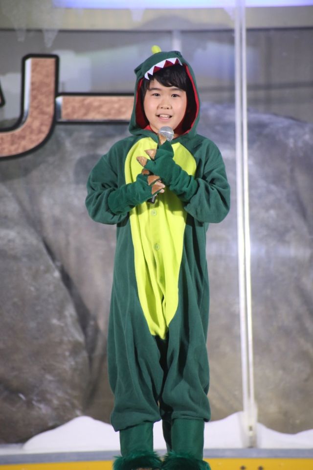 実物大恐竜オブジェトラックが出発！　フォトギャラリー（3枚目）