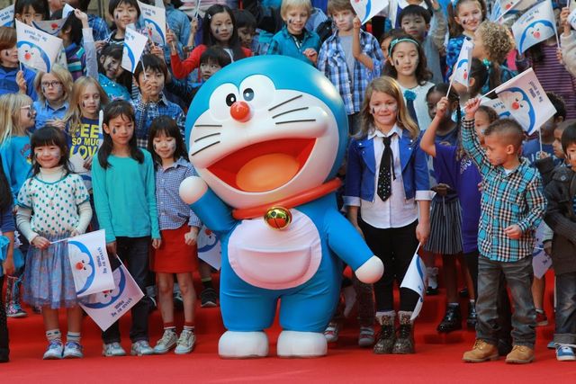 岸明日香「アップルシード」デュナンのコスプレ！ミギー＆巨人くん＆ベイマックスも異色競演！東京国際映画祭レッドカーペット写真ギャラリー＜その4＞（5枚目）