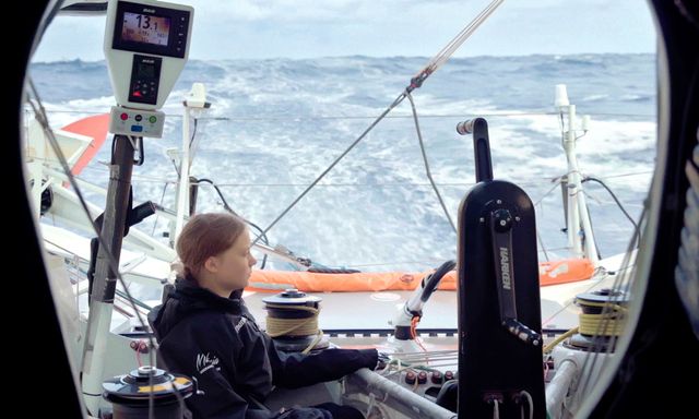 『グレタ　ひとりぼっちの挑戦』場面写真（2枚目）