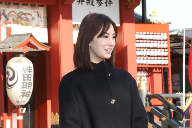 北川景子＆中村倫也が神田明神で祈願！『ファーストラヴ』公開直前イベント（7枚目）