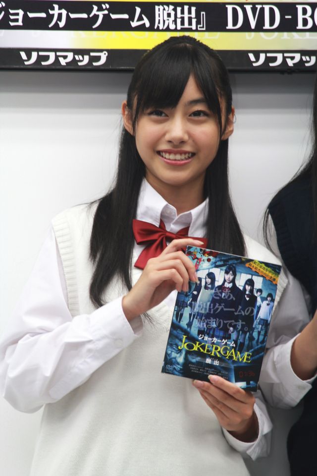 “ももクロの妹分”エビ中の鈴木＆松野　映画『ジョーカーゲーム 脱出』DVD発売記念イベント（5枚目）