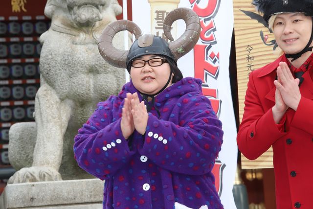 『ヒックとドラゴン』松重豊＆メイプル超合金がヒット祈願！（6枚目）