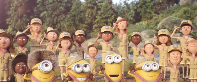 ミニオンが帰ってきた！新作短編『ミニオンのキャンプで爆笑大バトル』（3枚目）