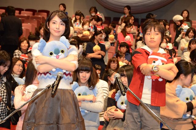 この南出凌嘉くんと浜辺美波ちゃん、最高にかわいくないか…!?『映画　妖怪ウォッチ』公開記念イベントフォトギャラリー：フォトギャラリー