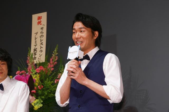 夫婦役の大泉洋＆本上まなみ、仲良くトーク！『そらのレストラン』プレミアイベント（9枚目）