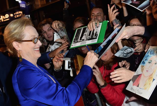 メリル・ストリープが美しい青のドレスで登場！第59回ロンドン映画祭フォトギャラリー（3枚目）