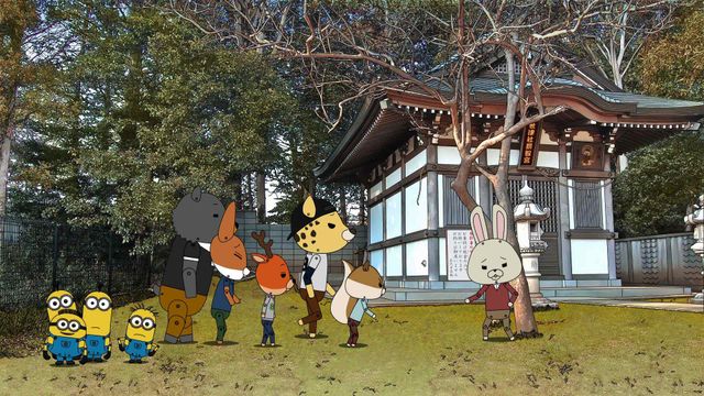 『怪盗グルー』ミニオン軍団と「紙兎ロペ」がコラボ！フォトギャラリー：フォトギャラリー