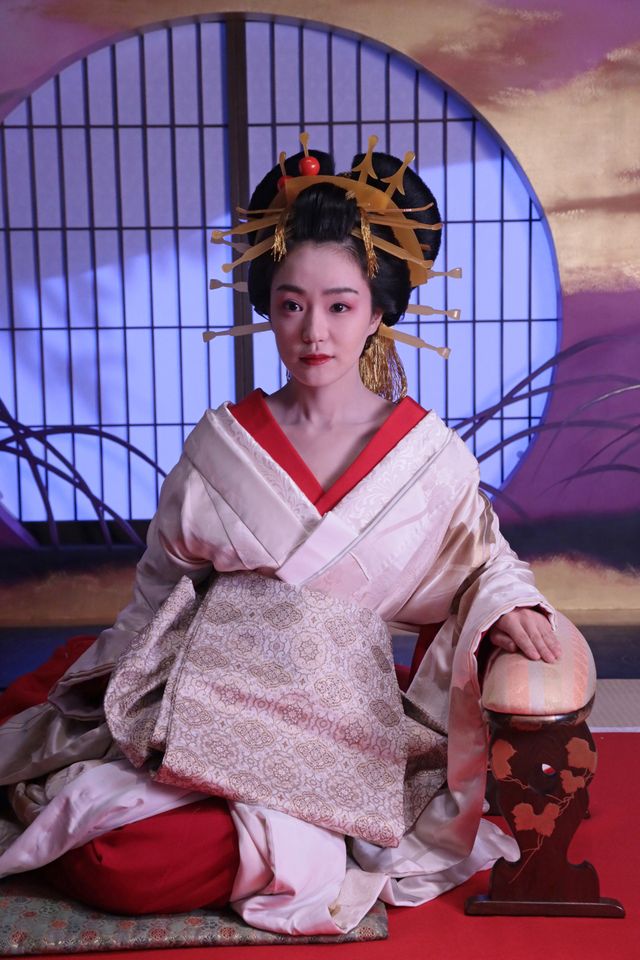 『みをつくし料理帖』奈緒の花魁姿（2枚目）