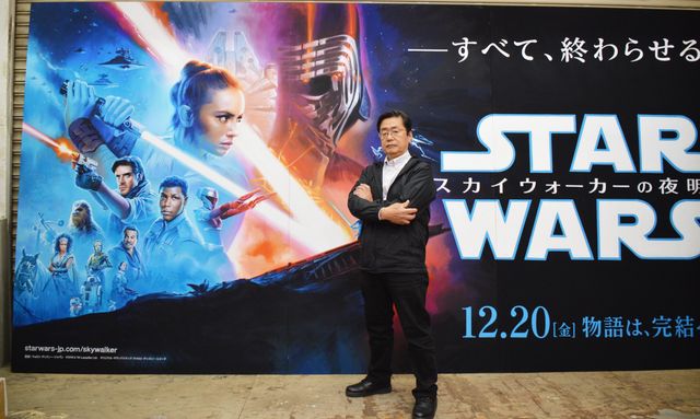 映画『スター・ウォーズ／スカイウォーカーの夜明け』北原邦明さんの手描き看板（2枚目）