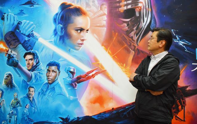 映画『スター・ウォーズ／スカイウォーカーの夜明け』北原邦明さんの手描き看板（3枚目）