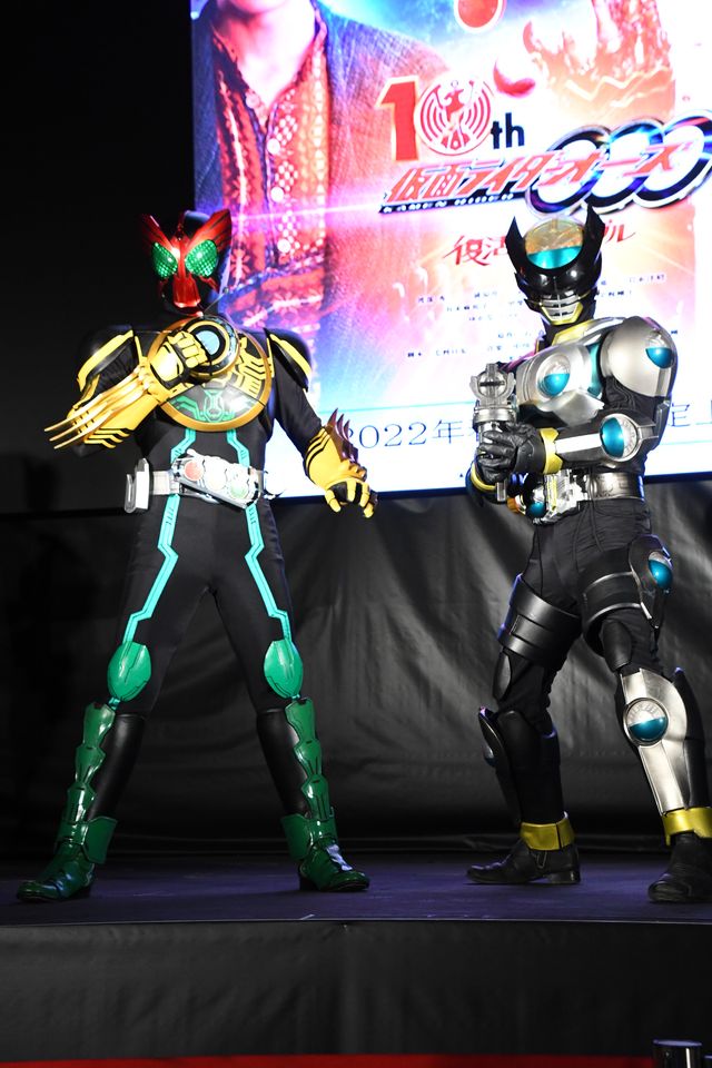 おかえり、アンク！「仮面ライダーオーズ」完結編が公開決定、渡部秀＆三浦涼介ら生報告（11枚目）