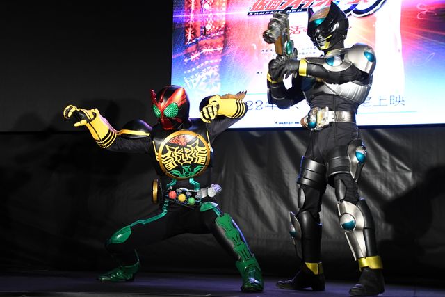 おかえり、アンク！「仮面ライダーオーズ」完結編が公開決定、渡部秀＆三浦涼介ら生報告（12枚目）