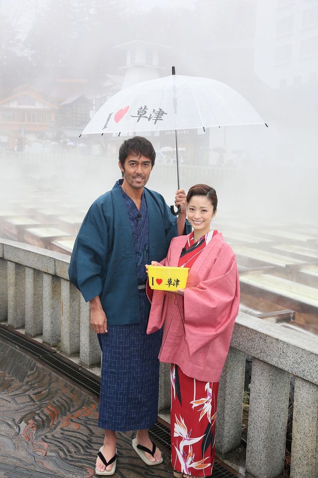 阿部寛と上戸彩の浴衣姿にため息！映画『テルマエ・ロマエII』草津プレミア：フォトギャラリー