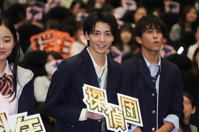 高杉真宙、佐野岳らの制服姿！『超・少年探偵団NEO －Beginning－』完成披露上映会：フォトギャラリー