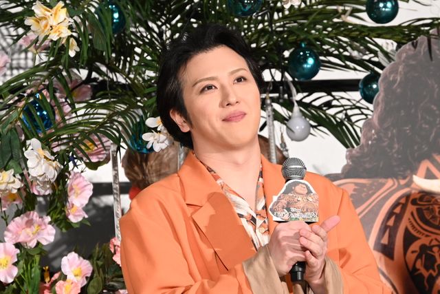 なかやまきんに君、子役と一緒にパワー！『モアナと伝説の海2』大ヒット御礼舞台あいさつ（9枚目）