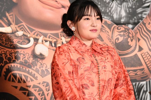 なかやまきんに君、子役と一緒にパワー！『モアナと伝説の海2』大ヒット御礼舞台あいさつ（11枚目）