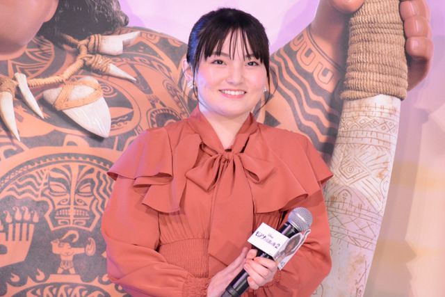 映画『モアナと伝説の海2』初日舞台あいさつ（8枚目）