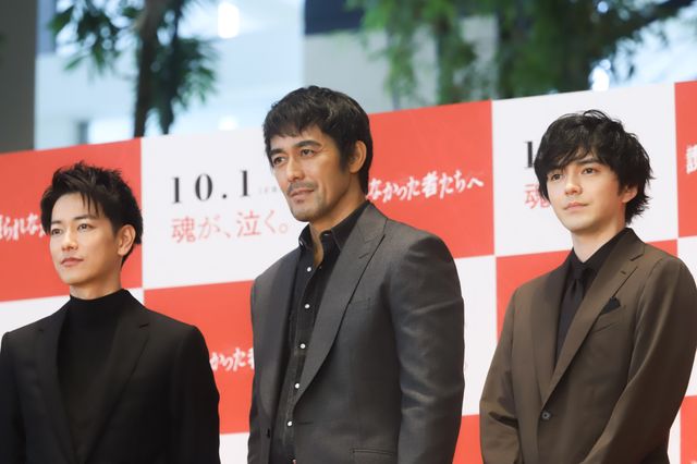 佐藤健＆林遣都、撮影で阿部寛のタフさに驚き！『護られなかった者たちへ』公開直前トークイベント（6枚目）