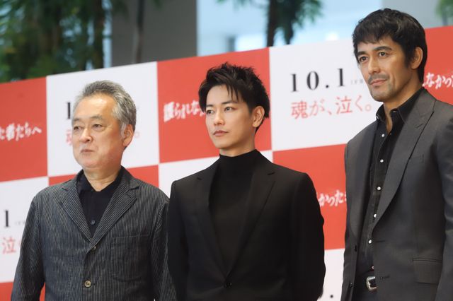 佐藤健＆林遣都、撮影で阿部寛のタフさに驚き！『護られなかった者たちへ』公開直前トークイベント（8枚目）