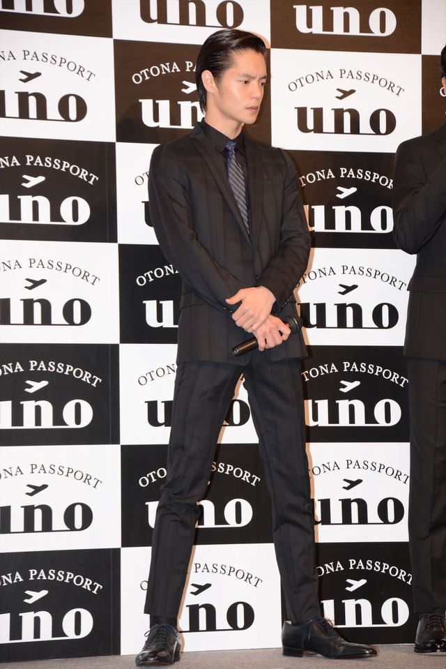 竹野内豊、窪田正孝、野村周平が共演！「uno」新CM発表会フォトギャラリー（4枚目）