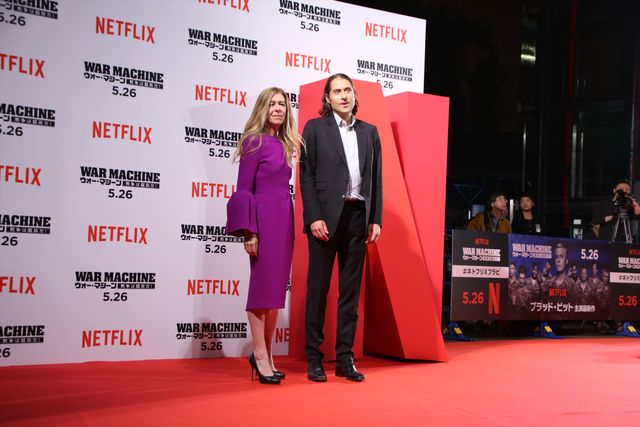 お茶目なポーズもいっぱい…！ブラピ来日『ウォー・マシーン：戦争は話術だ！』ジャパンプレミア（8枚目）