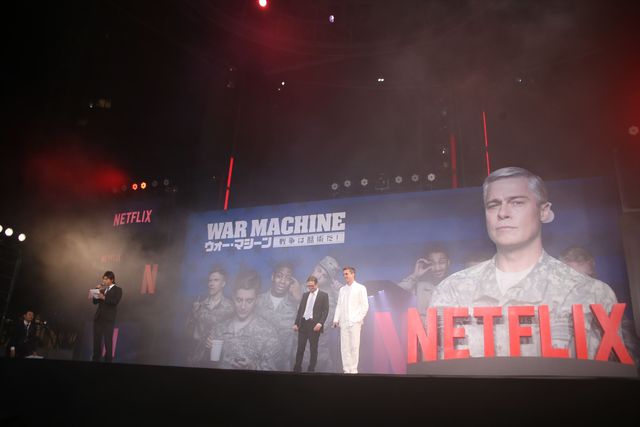 お茶目なポーズもいっぱい…！ブラピ来日『ウォー・マシーン：戦争は話術だ！』ジャパンプレミア（24枚目）