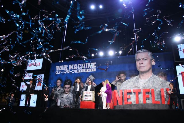 お茶目なポーズもいっぱい…！ブラピ来日『ウォー・マシーン：戦争は話術だ！』ジャパンプレミア（37枚目）