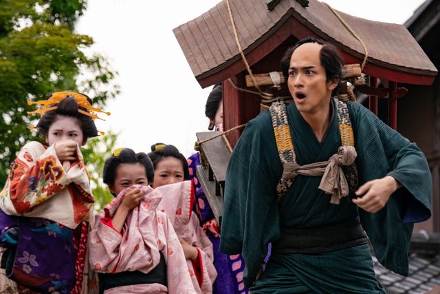 横浜流星、渡辺謙、小芝風花、宮沢氷魚らが京都ロケ！25年大河「べらぼう」場面写真（2枚目）