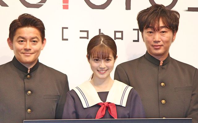 今田美桜、セーラー服姿が超キュート！LINE QUICK GAME「koToro_［コトロ］」発表会（2枚目）