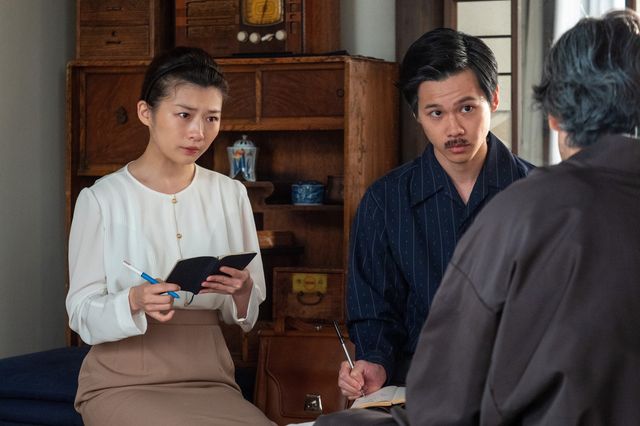 多岐川（滝藤賢一）＆小橋（名村辰）＆稲垣（松川尚瑠輝）が抱き合って…「虎に翼」第24週「女三人あれば身代が潰れる？」第120回（3枚目）