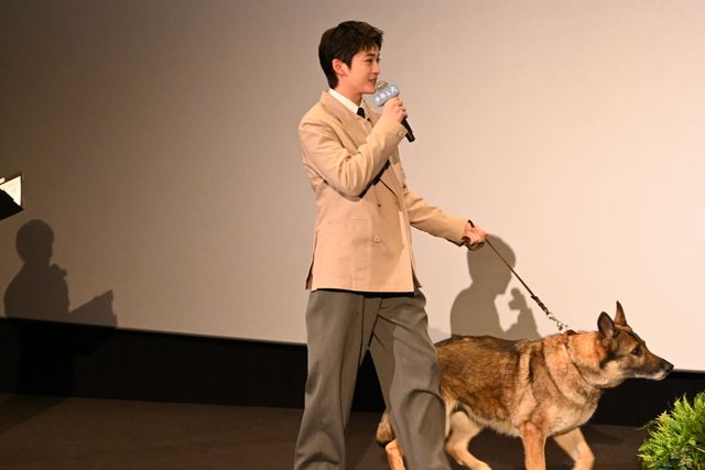 愛犬家勢ぞろい！高橋文哉、西野七瀬、伊藤健太郎ら『少年と犬』完成披露（30枚目）