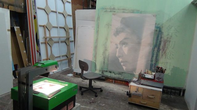 なかなか見られません！手描き映画看板が完成するまで……フォトギャラリー（9枚目）