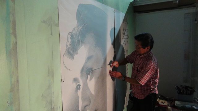 なかなか見られません！手描き映画看板が完成するまで……フォトギャラリー（13枚目）