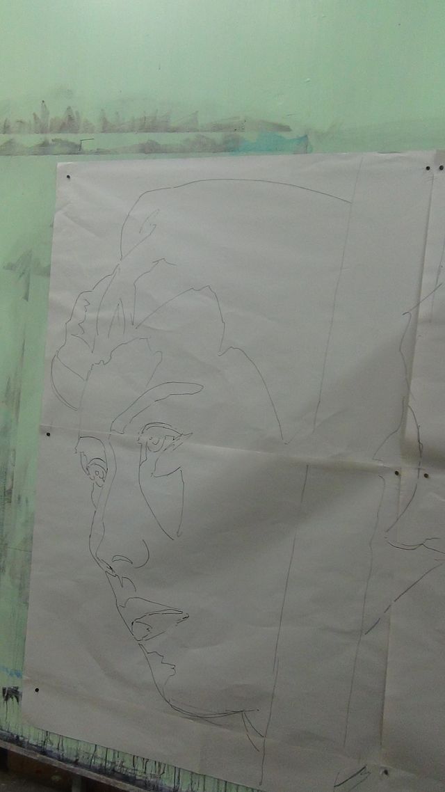 なかなか見られません！手描き映画看板が完成するまで……フォトギャラリー（17枚目）