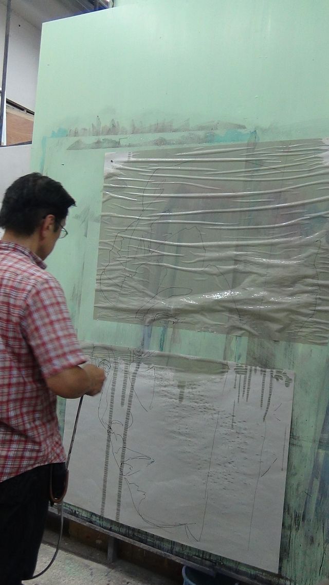 なかなか見られません！手描き映画看板が完成するまで……フォトギャラリー（19枚目）