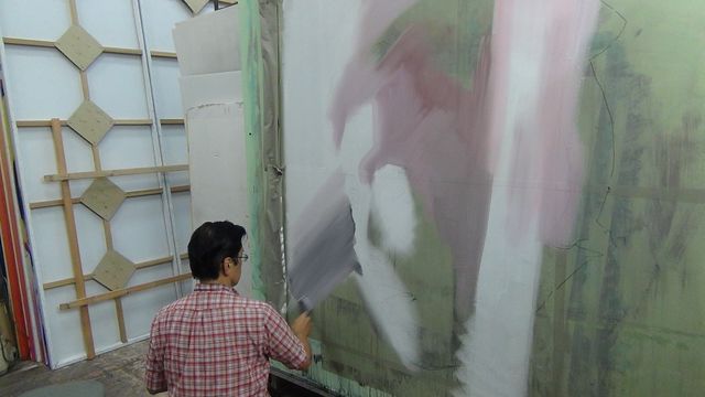 なかなか見られません！手描き映画看板が完成するまで……フォトギャラリー（25枚目）