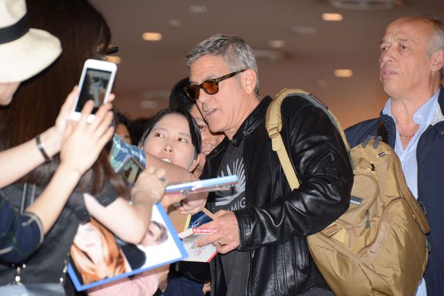 ジョージ・クルーニー、新妻アマルと8年ぶりに来日！　画像ギャラリー（3枚目）